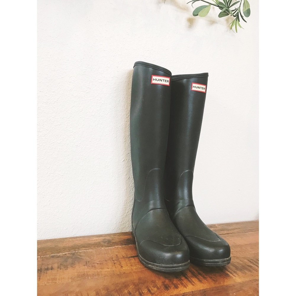 Hunter equestrian rain boots